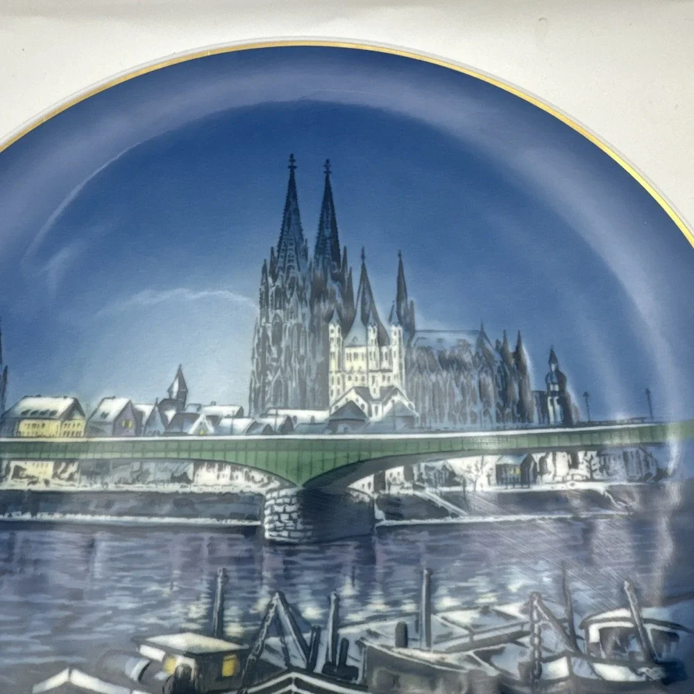 3 Rosenthal Weihnachtsteller Collector‎ Plates 1970, 1971, 1972
